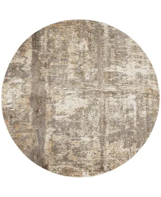 Feizy Parker R3701 7'9" x 7'9" Round Area Rug