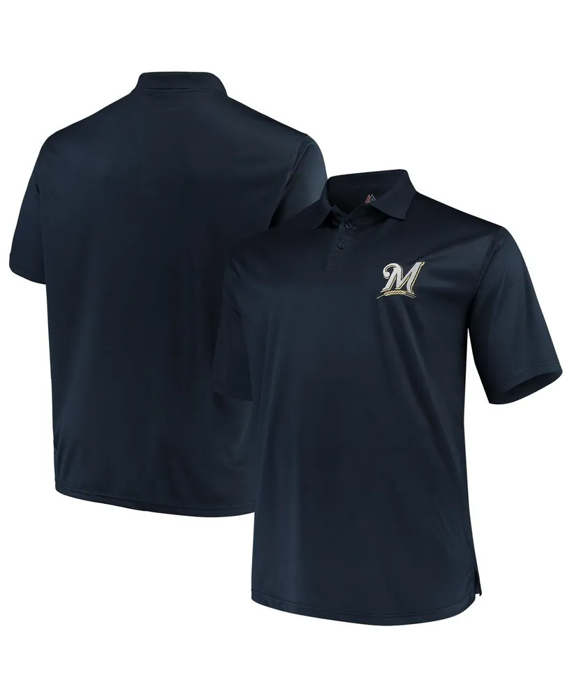 Men's Fanatics Branded Navy Milwaukee Brewers Winning Streak Polo