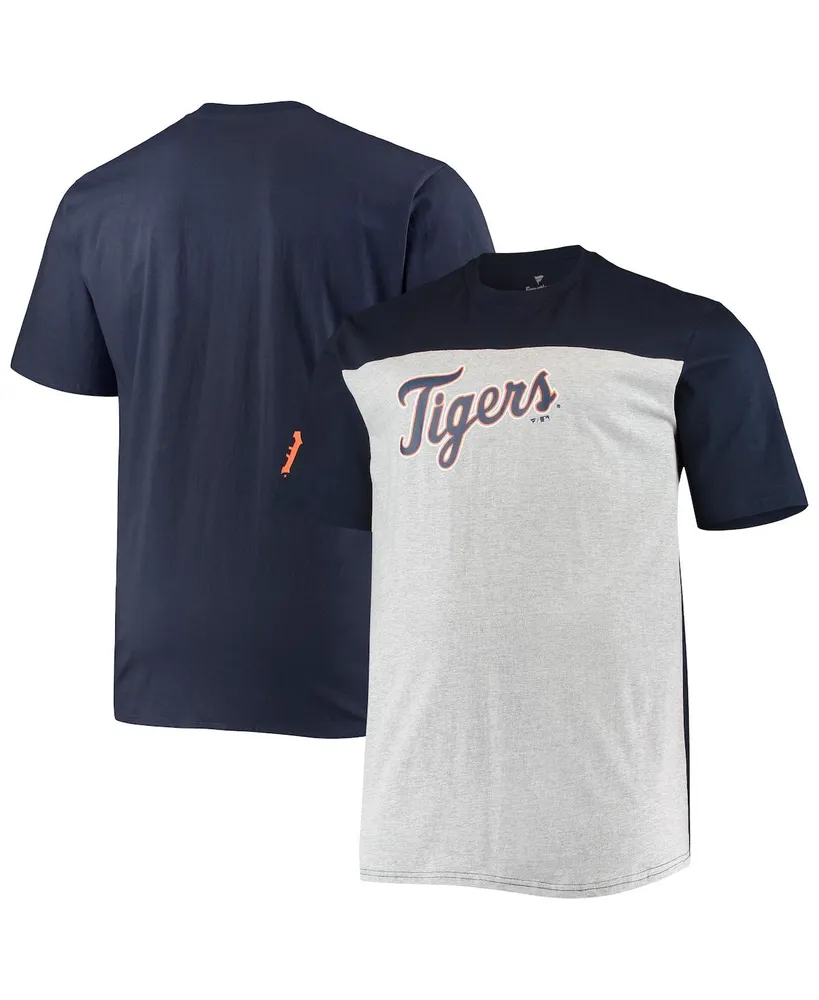 Women's Fanatics Branded Navy/Gray Detroit Tigers V-Neck T-Shirt Combo Set