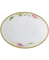 Noritake Poppy Place 32 Oz Oval Vegetable Bowl, 9.75"