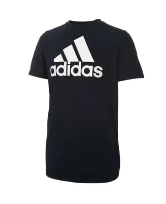 adidas Big Boys Short Sleeve Aeroready Performance Logo T-shirt