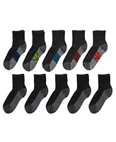 Big Boys Ultimate Ankle Socks, Pack of 10