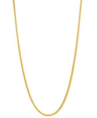 Italian Gold 18 24 Foxtail Chain Necklace 1 1 3mm In 14k Gold