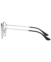 Ray-Ban RB3447V Round Metal Unisex Eyeglasses