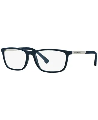 Emporio Armani EA3069 Men's Rectangle Eyeglasses