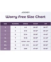 Jockey Women's Worry Free Brief Underwear 2580