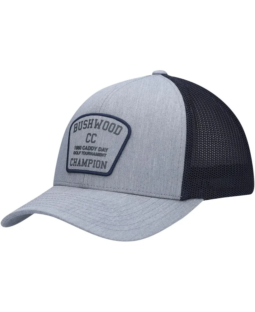 Men's Travis Mathew Heathered Gray Presidential Suite Trucker Adjustable Hat