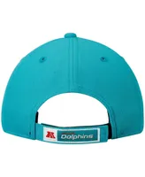 Big Boys New Era Aqua Miami Dolphins League 9FORTY Adjustable Hat