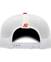 Men's Top of the World Cardinal, White Usc Trojans Trucker Snapback Hat