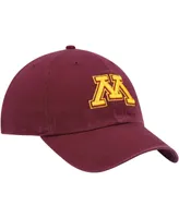 Men's '47 Maroon Minnesota Golden Gophers Wordmark Clean Up Adjustable Hat