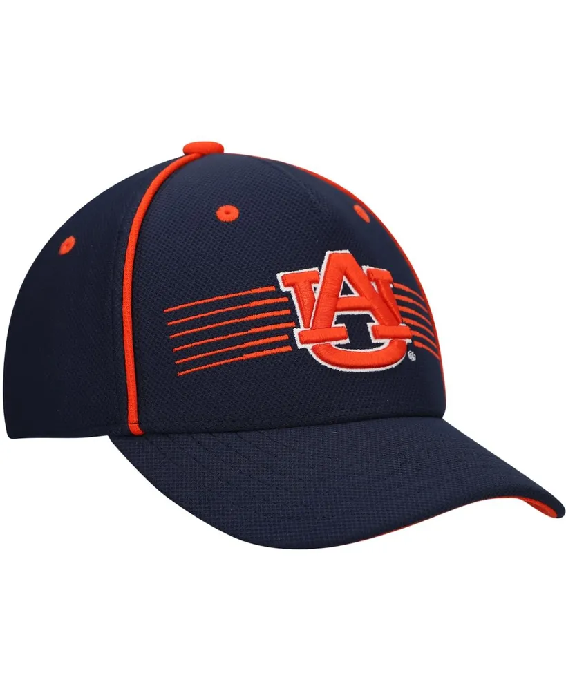 Big Boys Under Armour Navy Auburn Tigers Blitzing Accent Performance Adjustable Hat