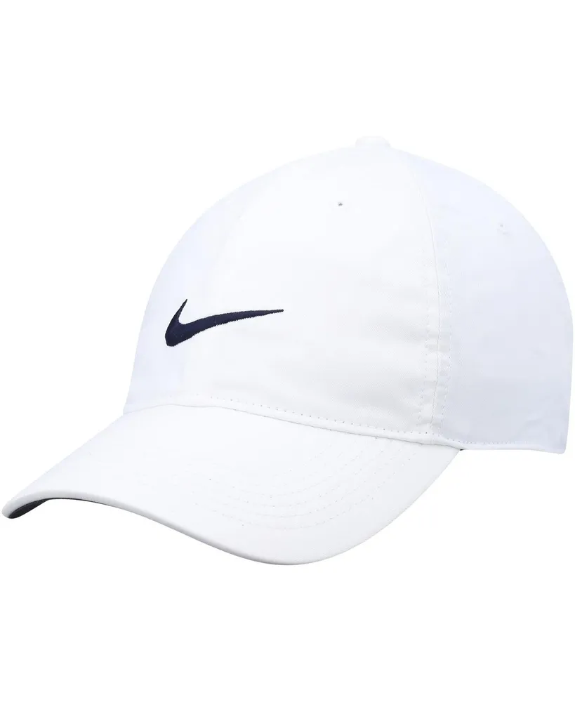 Men's Nike Golf White Heritage86 Logo Performance Adjustable Hat