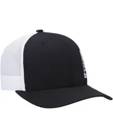 Men's Hooey Black, White Hog Trucker Snapback Hat