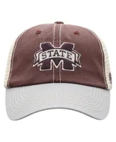 Men's Top of the World Maroon Mississippi State Bulldogs Offroad Trucker Snapback Hat