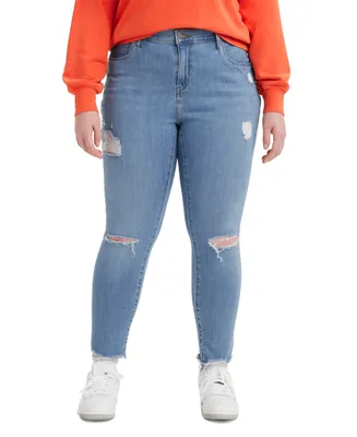 Levi's Trendy Plus Size 721 High-Rise Skinny Jeans