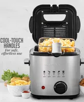 Ovente Electric Deep Fryer with Removable Basket - Silver