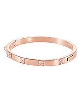 Swarovski Tactic Rose Gold Tone Plated Bangle