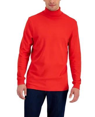 Club Room Men's Solid Turtleneck Shirt, Created for Macy's