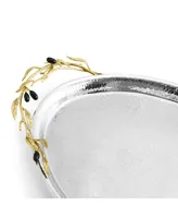 Michael Aram Olive Branch Serving Tray - Gold