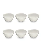 TarHong 5.9" Wheat Pp 6-Piece Bowl Set