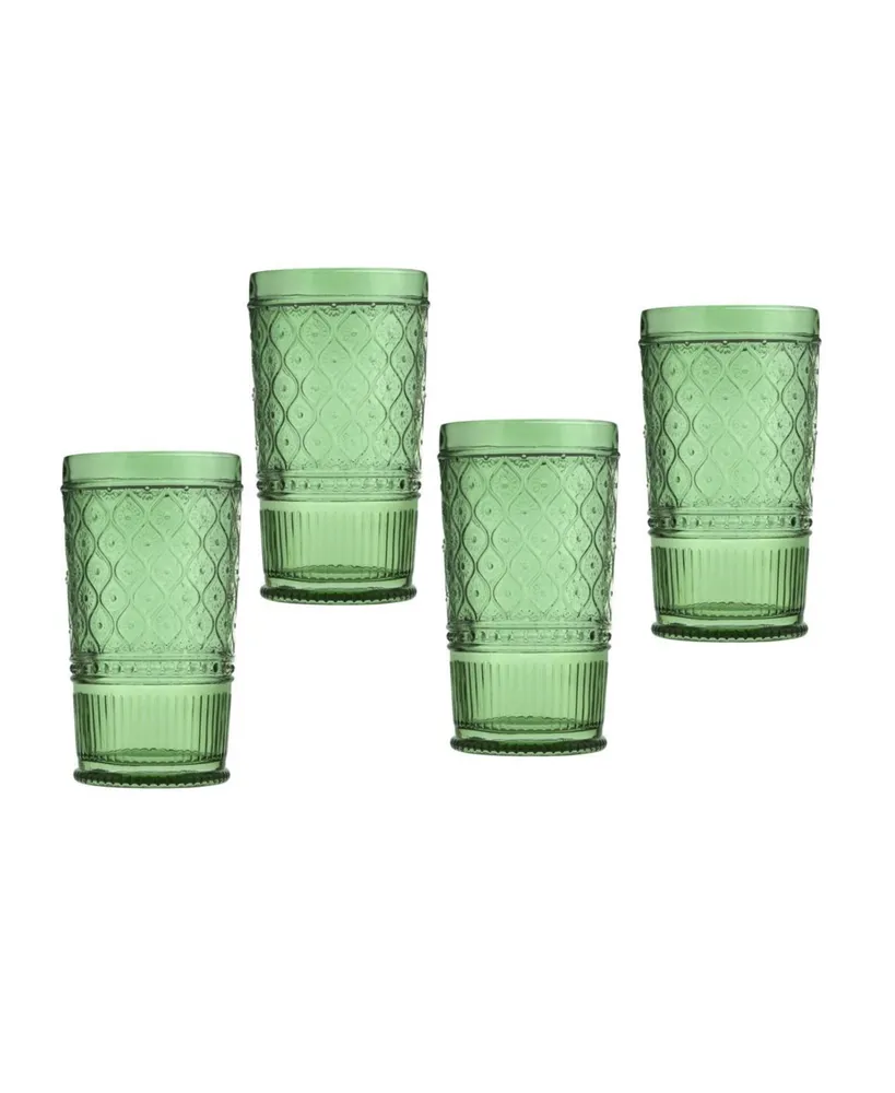 Personalized Flared DOF Highball Glasses, Set of 4