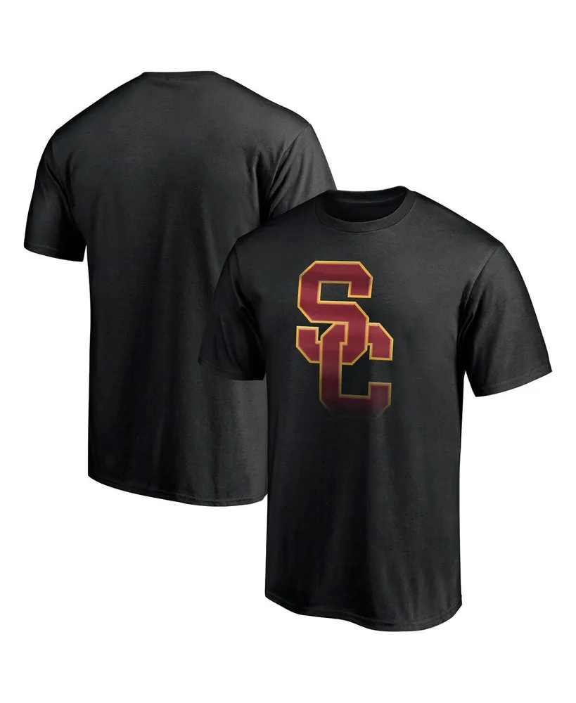 Men's Fanatics Black Usc Trojans Team Midnight Mascot T-shirt