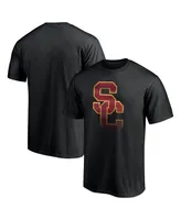 Men's Fanatics Black Usc Trojans Team Midnight Mascot T-shirt