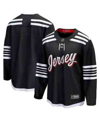 Men's Fanatics Black New Jersey Devils Alternate Premier Breakaway Team Jersey