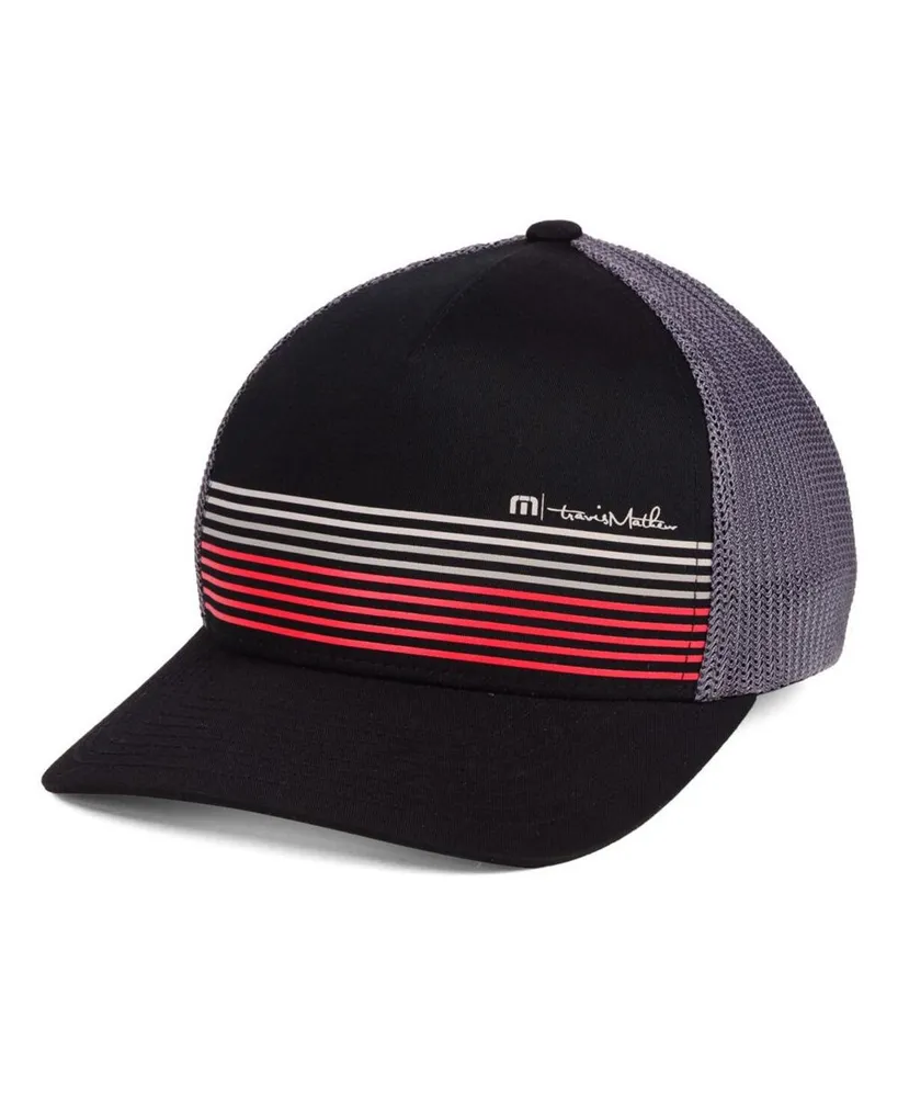 Travis Mathew Braids Unisex Flex Hat - Black