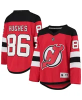 Big Boys Jack Hughes Red New Jersey Devils Home Player Replica