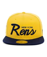 Men's Physical Culture Gold New York Rens Black Fives Snapback Adjustable Hat