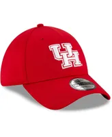 Men's New Era Red Houston Cougars Campus Preferred 39Thirty Flex Hat