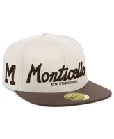 Men's Physical Culture Cream Monticello Athletic Association Black Fives Snapback Adjustable Hat