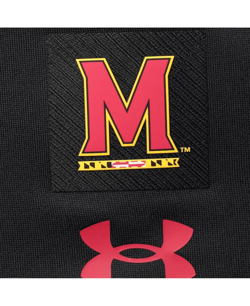 Men's Under Armour Black Maryland Terrapins 2021 Sideline Command Full-Zip Jacket