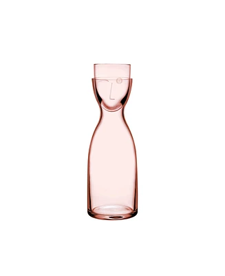 Nude Glass Mr. & Mrs. Night Carafe, Tall