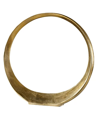 Uttermost Jimena Large Ring Sculpture - Gold