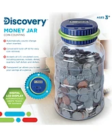 Discovery Kids Digital Coin-Counting Money Jar with Lcd Screen