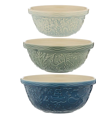 Nautical Mixing Bowls, Set of 3