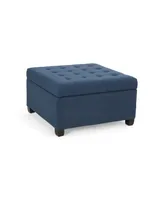 Isabella Contemporary Tufted Storage Ottoman