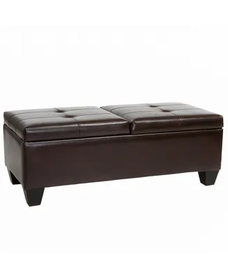 Merrill Double Opening Storage Ottoman