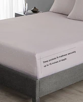 Closeout! Vera Wang Eyelet 800 Thread Count Cotton Blend Sateen Sheet Set