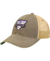 Men's Gray Northwestern Wildcats Legacy Point Old Favorite Trucker Snapback Hat