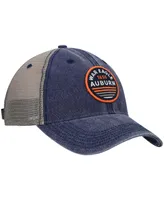 Men's Navy Auburn Tigers Sunset Dashboard Trucker Snapback Hat