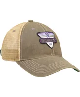 Men's Gray Northwestern Wildcats Legacy Point Old Favorite Trucker Snapback Hat