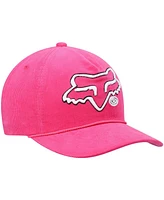 Men's Pink Fox Racing Brushed Snapback Hat