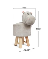 Marysvale Contemporary Kids Hippo Ottoman