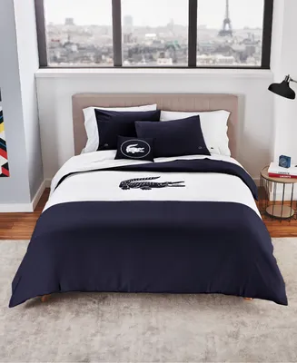 Closeout! Lacoste Home Crew -Pc. Comforter Set