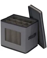 Household Essentials Champagne Flute Storage Box