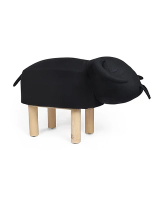 Clawson Contemporary Kids Bull Ottoman