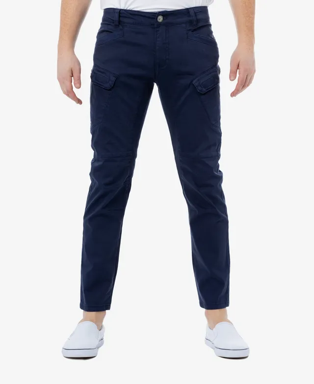 Stretch Twill Zip Cargo Pocket Pant